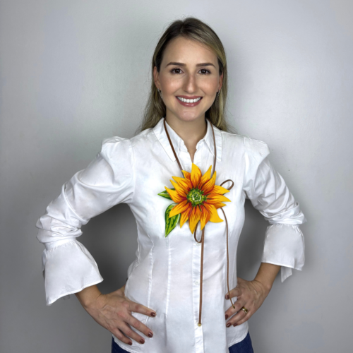 Girassol c/folhagem G